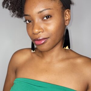 Noir Taper Earrings - Image 2